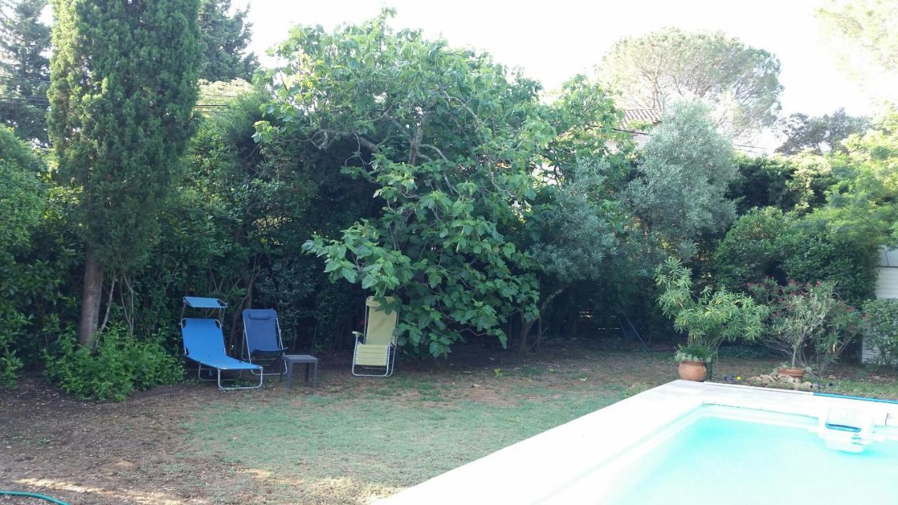 Studio Charmant Et Calme Villeneuve Les Avignon Entree Et Cour Independantes Climatisation Piscine Parking Екстериор снимка